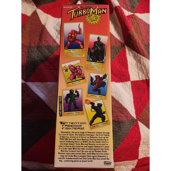 Turbo Man Doll Jingle All The Way NIB - Picture 4 of 5